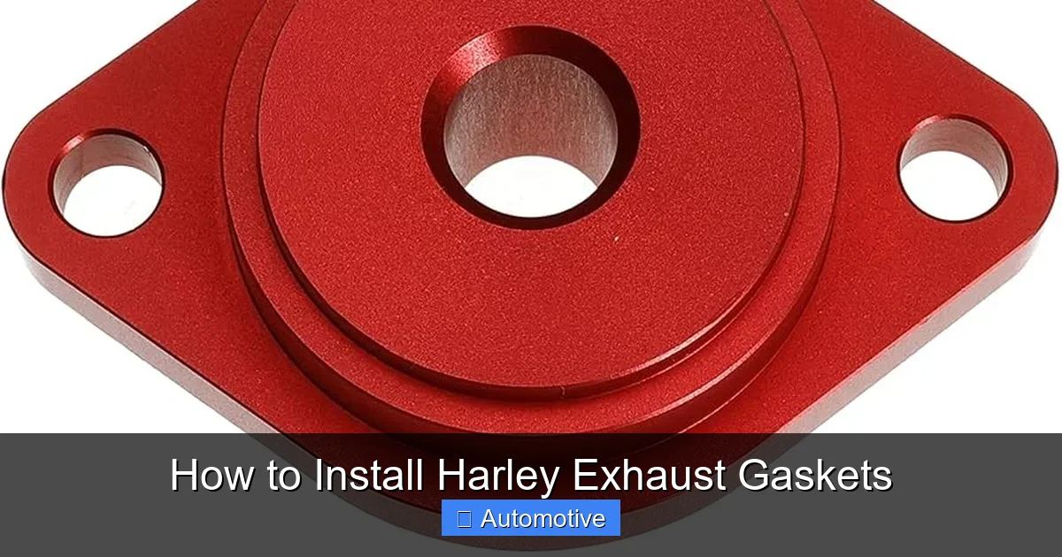 How to Install Harley Exhaust Gaskets