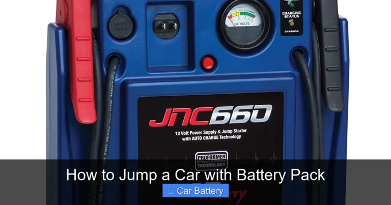 How to Jump a Car with Battery Pack