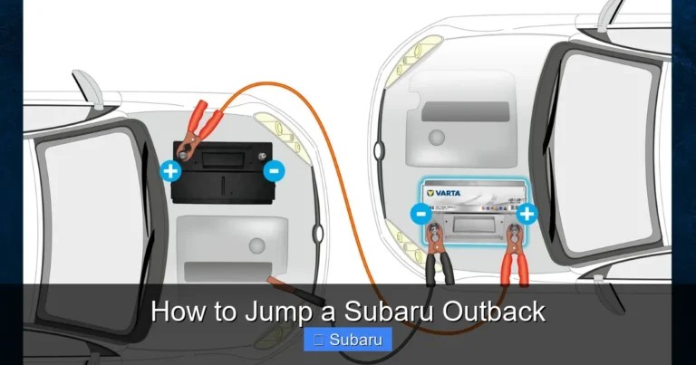 How to Jump a Subaru Outback