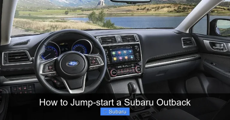 How to Jump-start a Subaru Outback