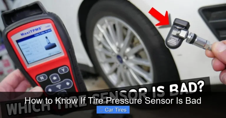 How to Know If Tire Pressure Sensor Is Bad