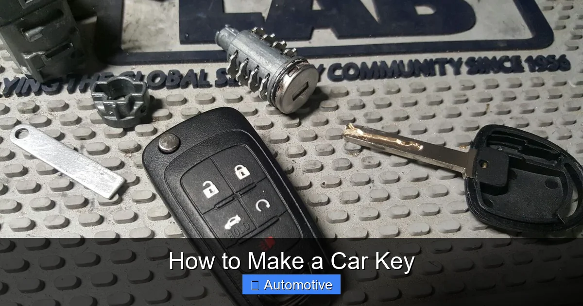 How to Make a Car Key
