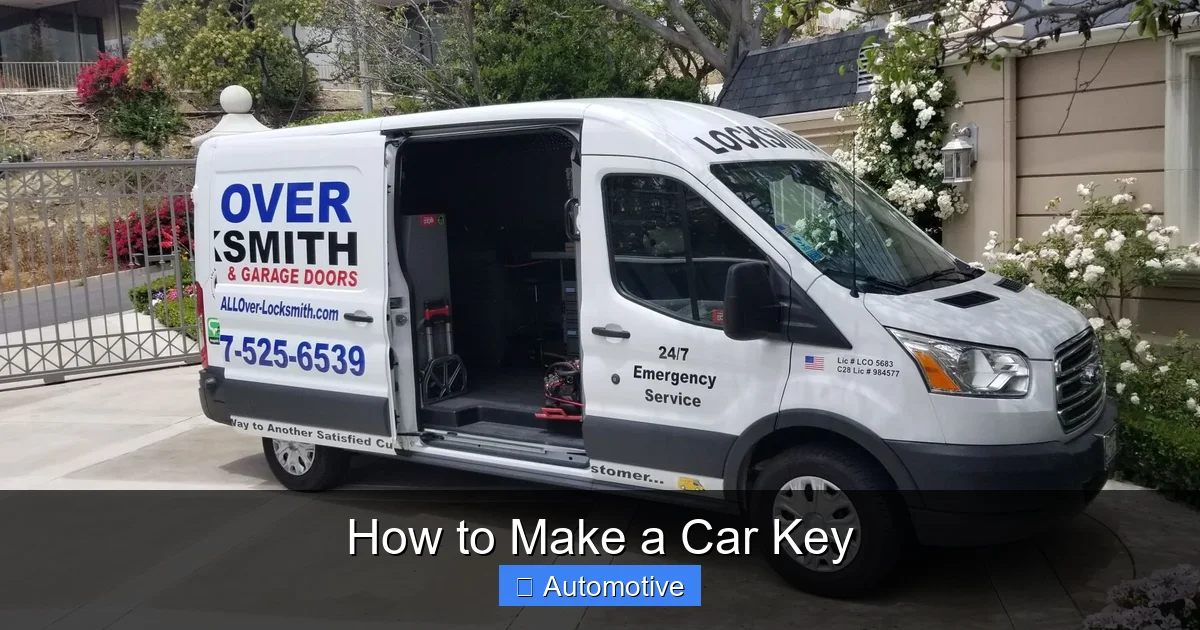 How to Make a Car Key