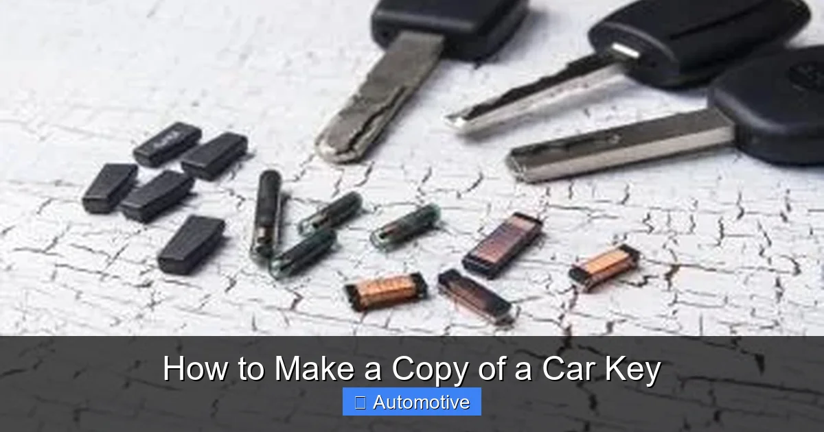 How to Make a Copy of a Car Key