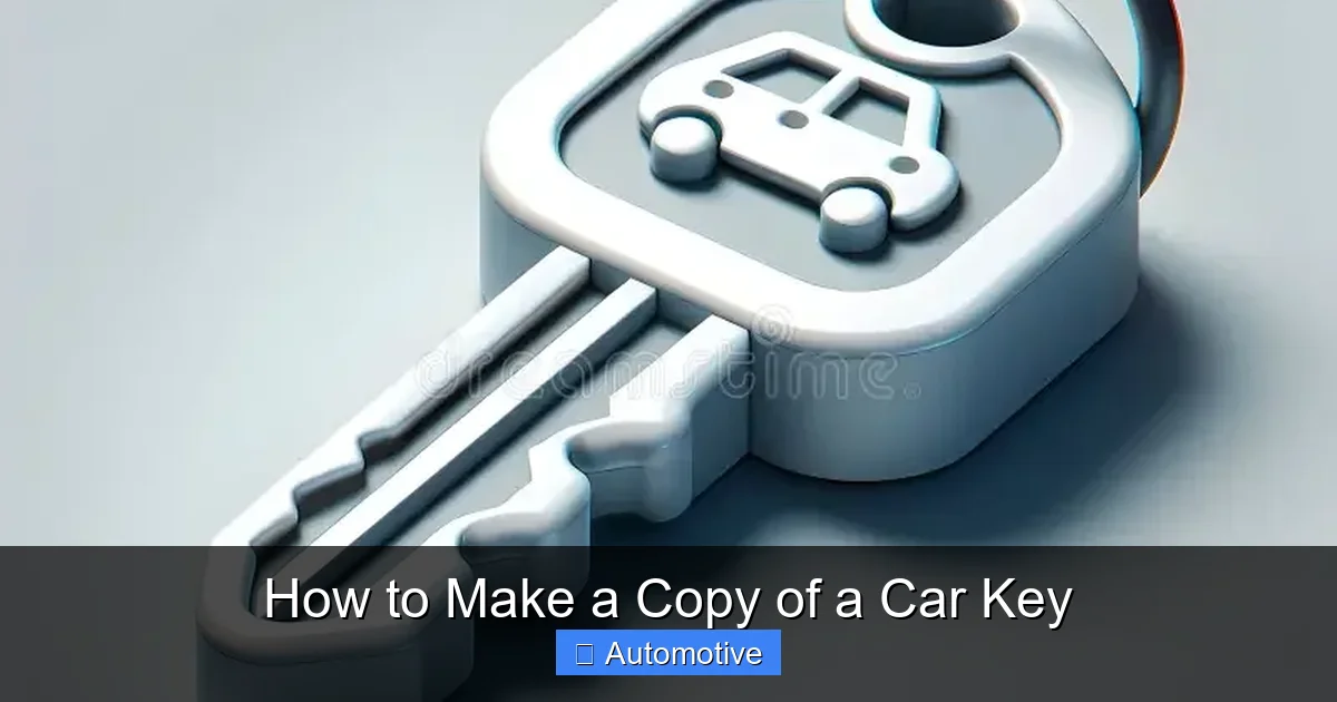 How to Make a Copy of a Car Key