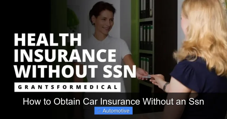 How to Obtain Car Insurance Without an Ssn