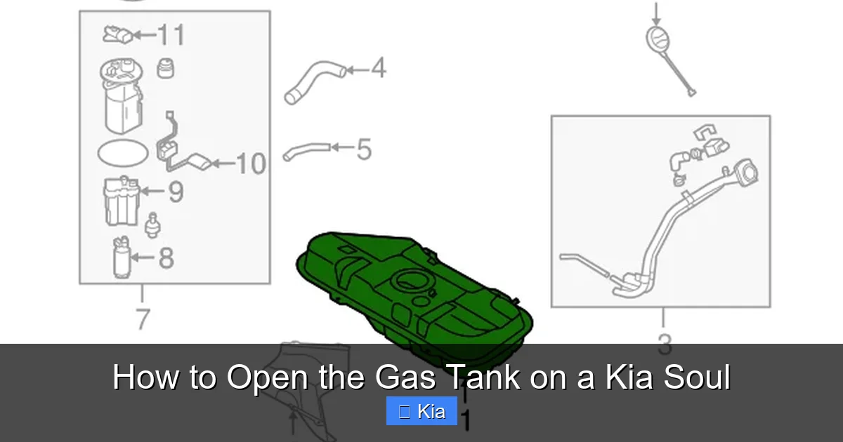 How to Open the Gas Tank on a Kia Soul