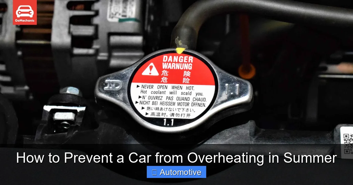 How to Prevent a Car from Overheating in Summer
