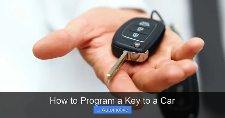 How to Program a Key to a Car