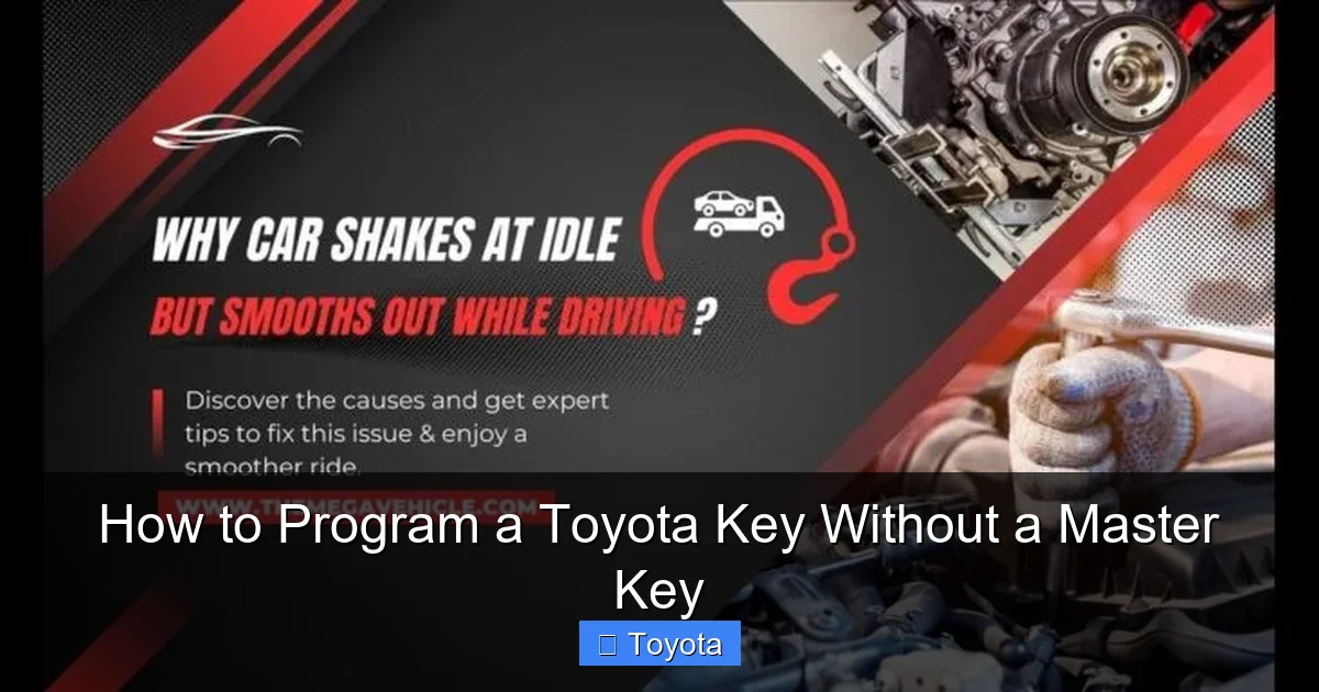 How to Program a Toyota Key Without a Master Key