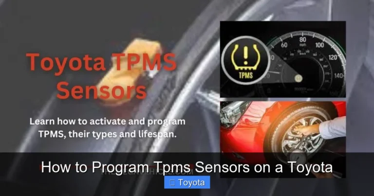 How to Program Tpms Sensors on a Toyota