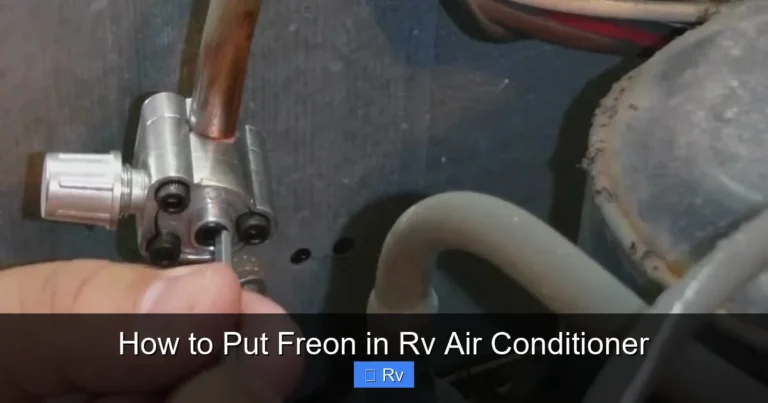 How to Put Freon in Rv Air Conditioner