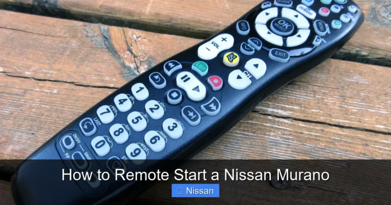 How to Remote Start a Nissan Murano
