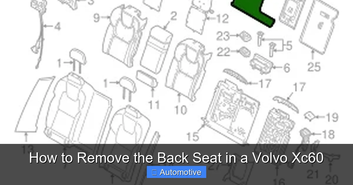 How to Remove the Back Seat in a Volvo Xc60