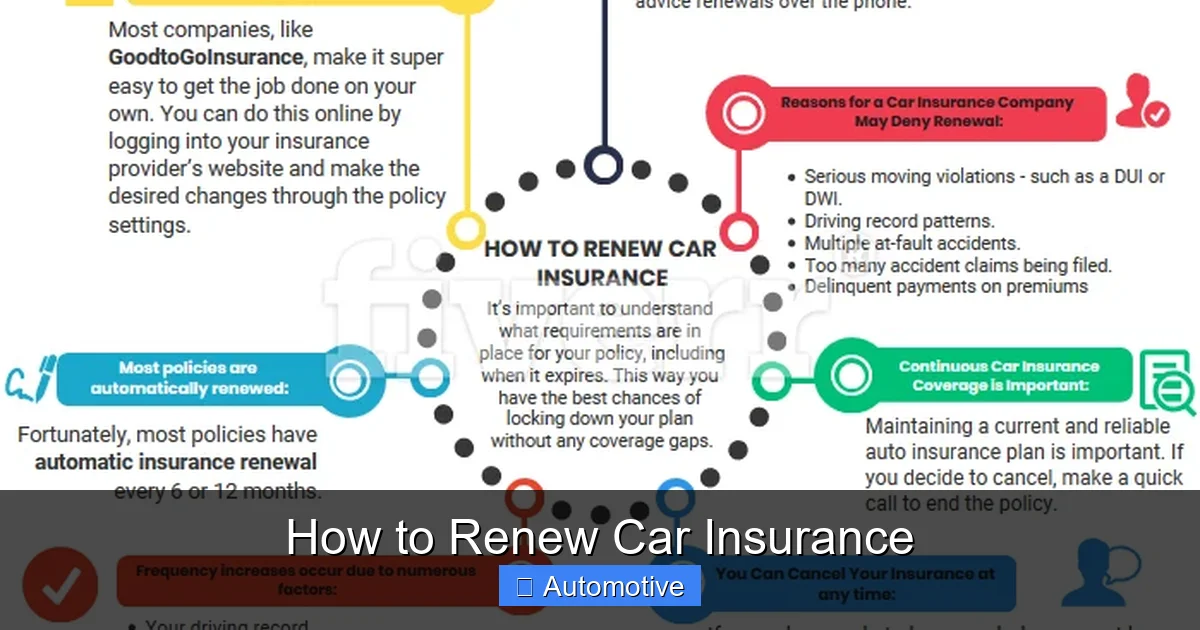 How to Renew Car Insurance