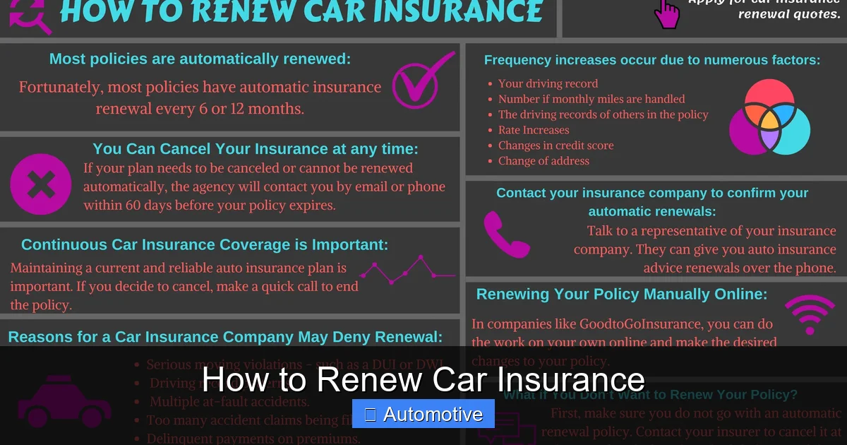 How to Renew Car Insurance