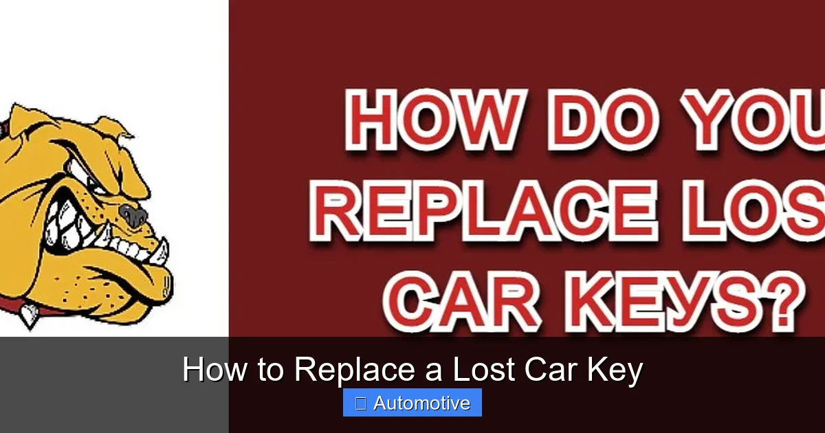 How to Replace a Lost Car Key