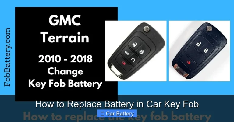 How to Replace Battery in Car Key Fob