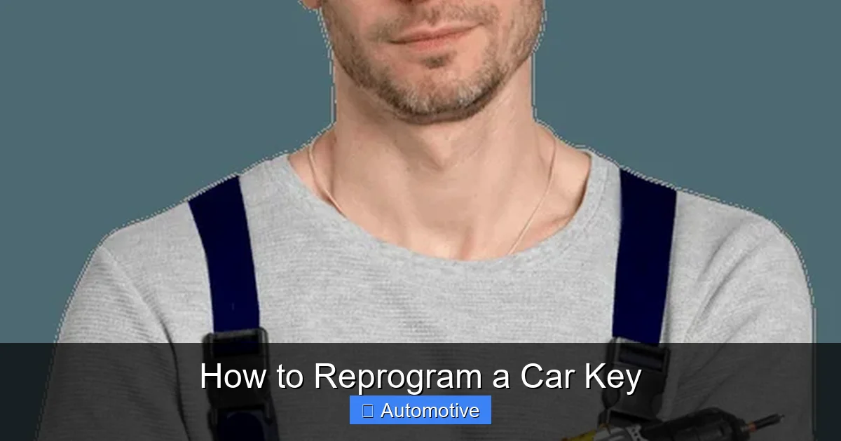 How to Reprogram a Car Key