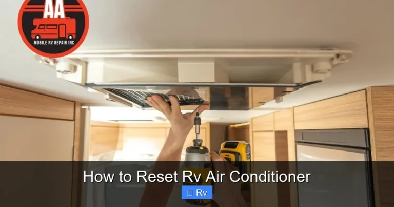 How to Reset Rv Air Conditioner