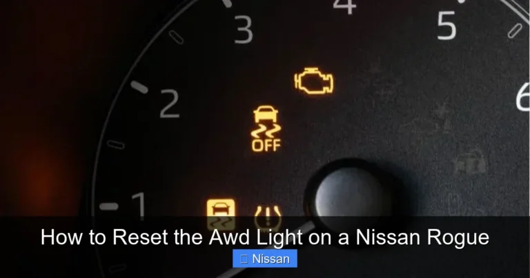 How to Reset the Awd Light on a Nissan Rogue