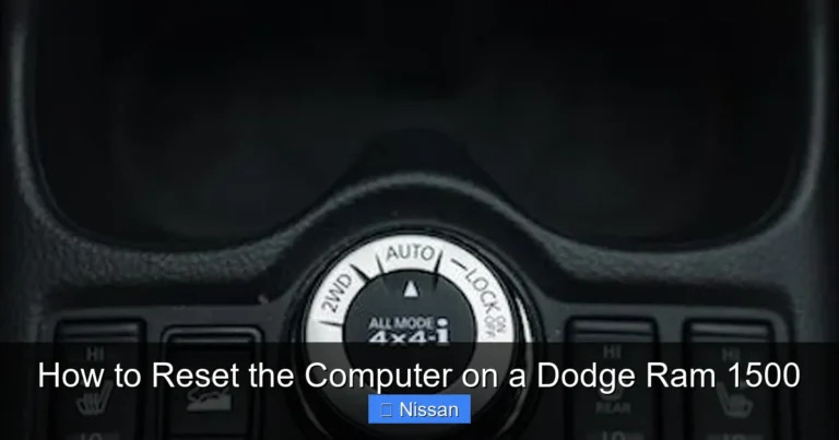 How to Reset the Computer on a Dodge Ram 1500