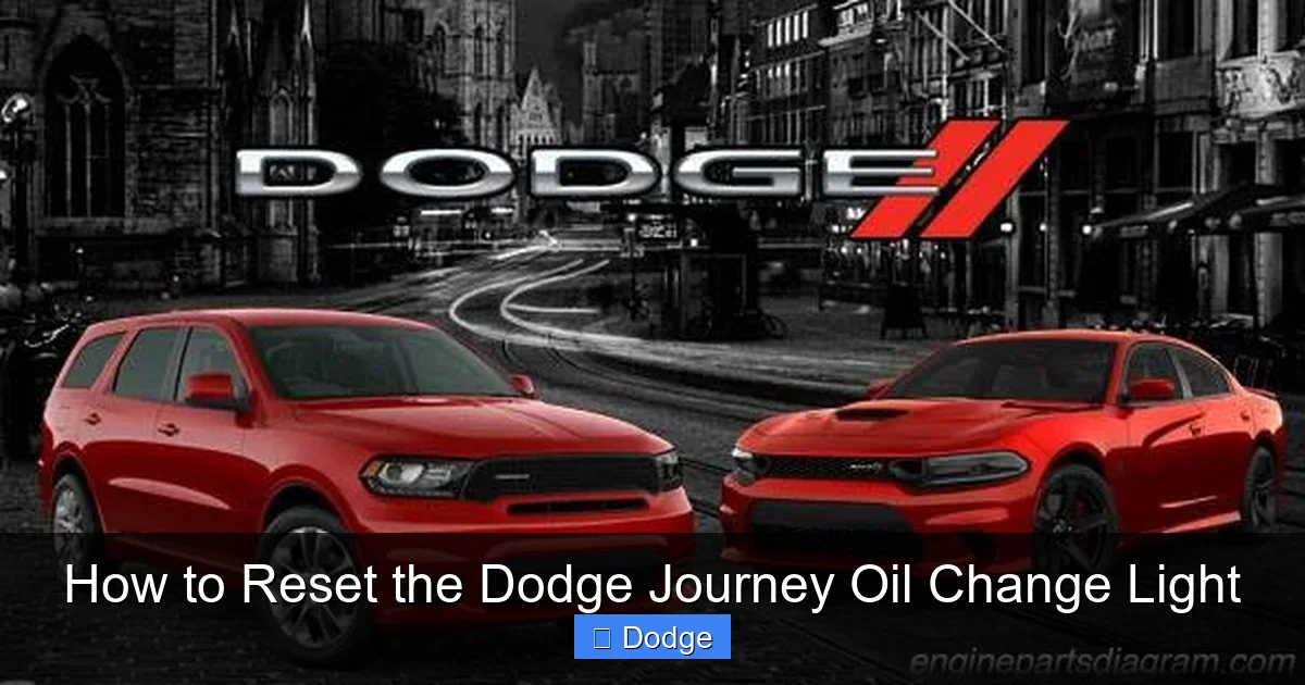 How to Reset the Dodge Journey Oil Change Light
