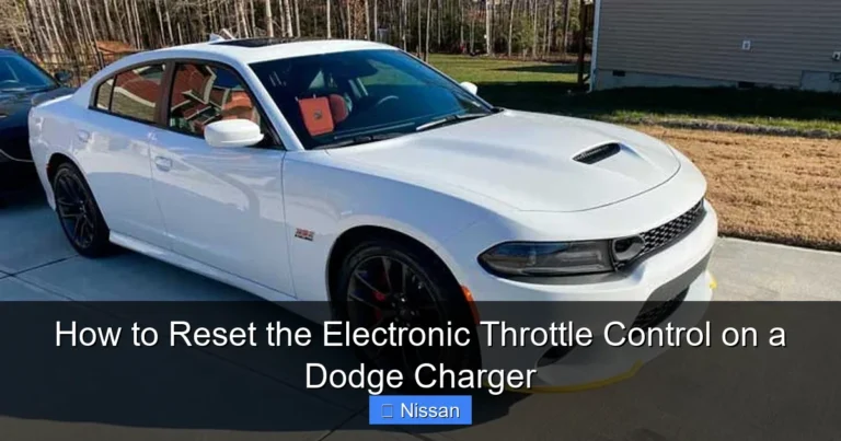 How to Reset the Electronic Throttle Control on a Dodge Charger