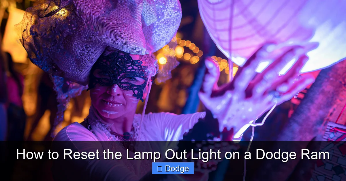 How to Reset the Lamp Out Light on a Dodge Ram