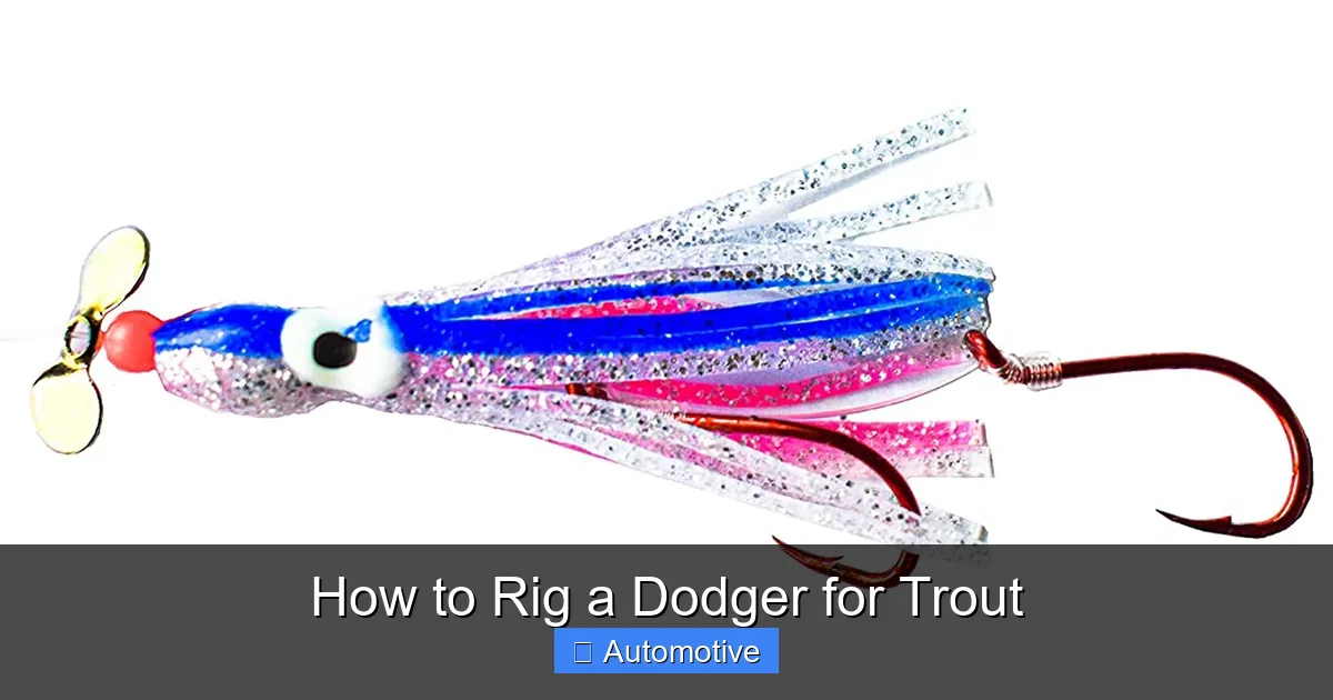 How to Rig a Dodger for Trout