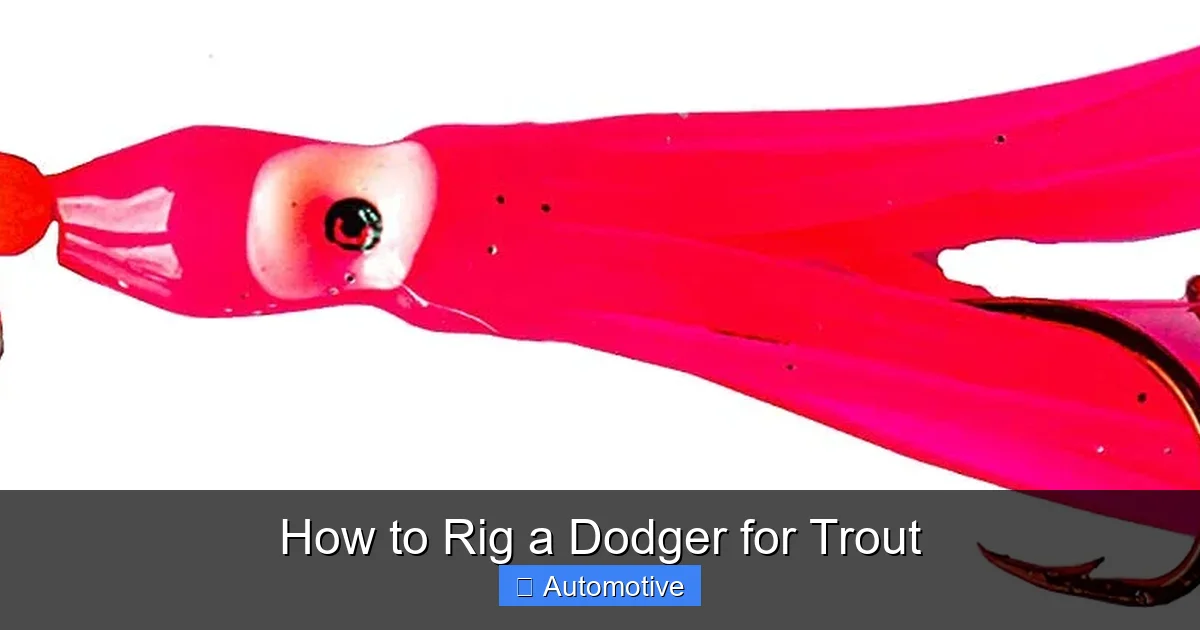 How to Rig a Dodger for Trout