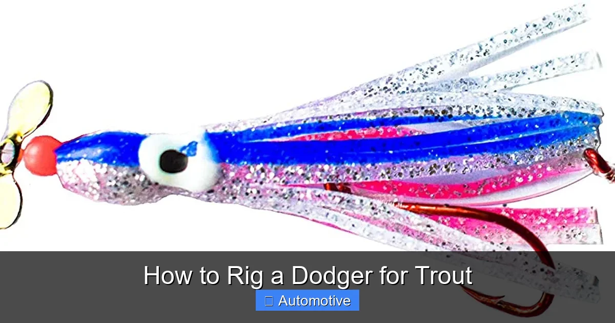 How to Rig a Dodger for Trout