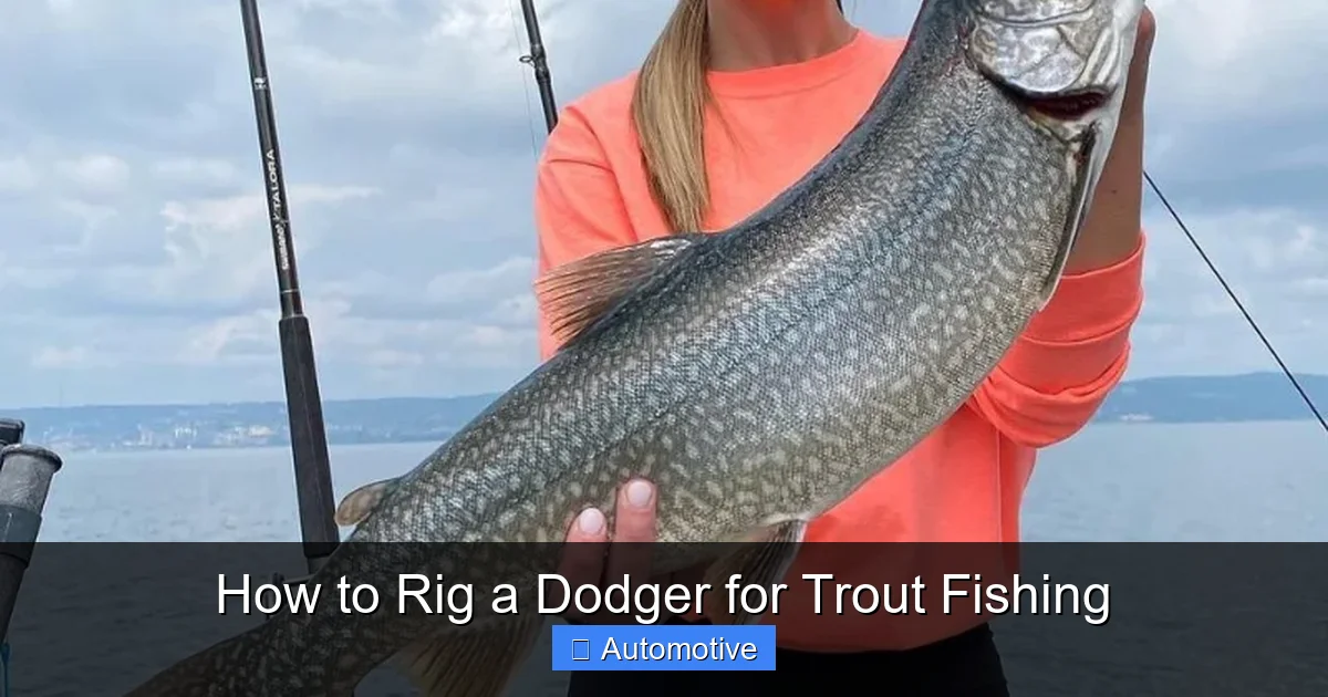 How to Rig a Dodger for Trout Fishing