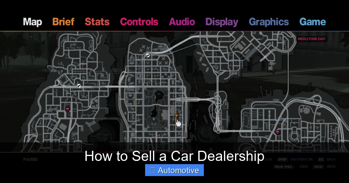 How to Sell a Car Dealership