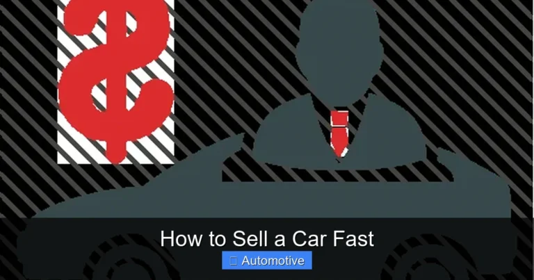 How to Sell a Car Fast