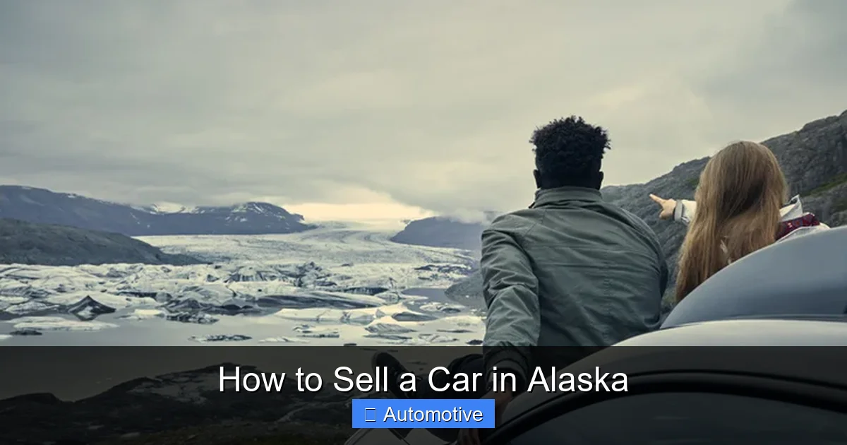 How to Sell a Car in Alaska