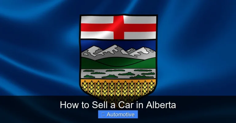 How to Sell a Car in Alberta