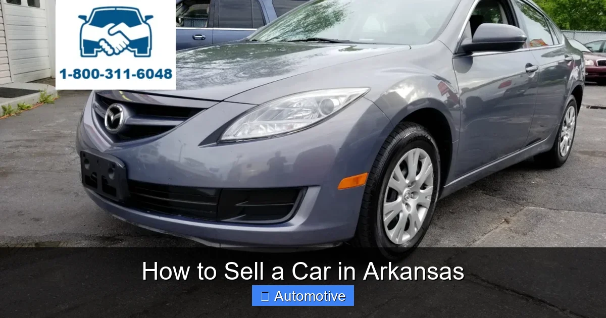 How to Sell a Car in Arkansas