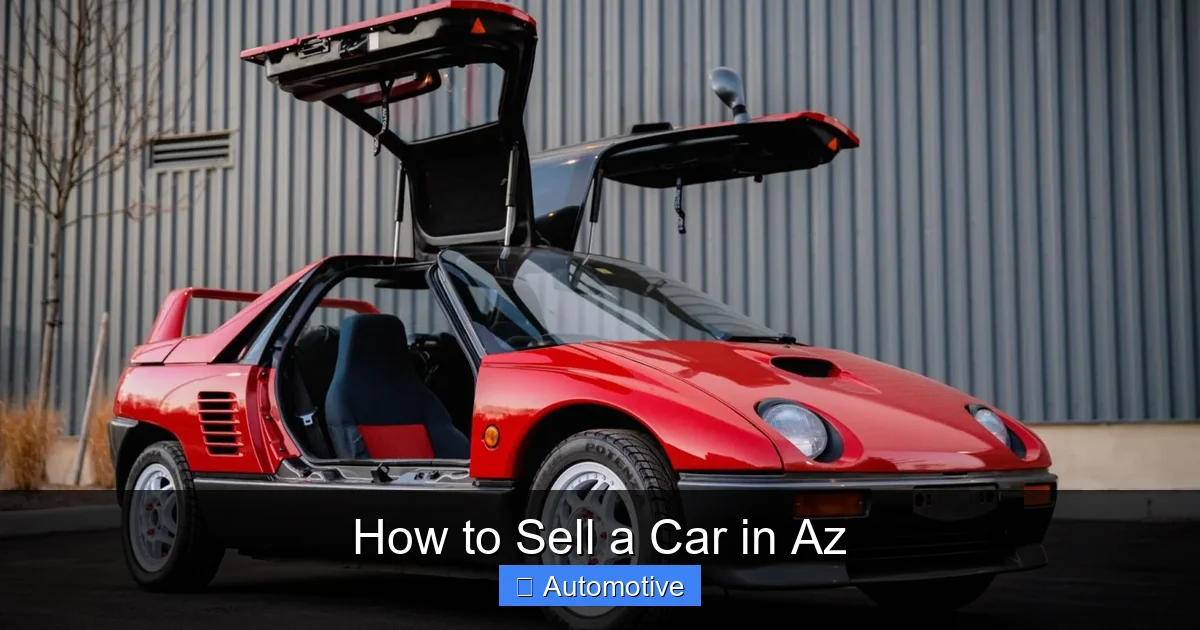 How to Sell a Car in Az