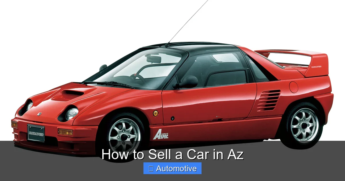 How to Sell a Car in Az