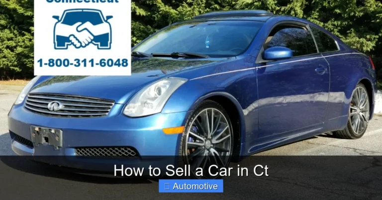 How to Sell a Car in Ct