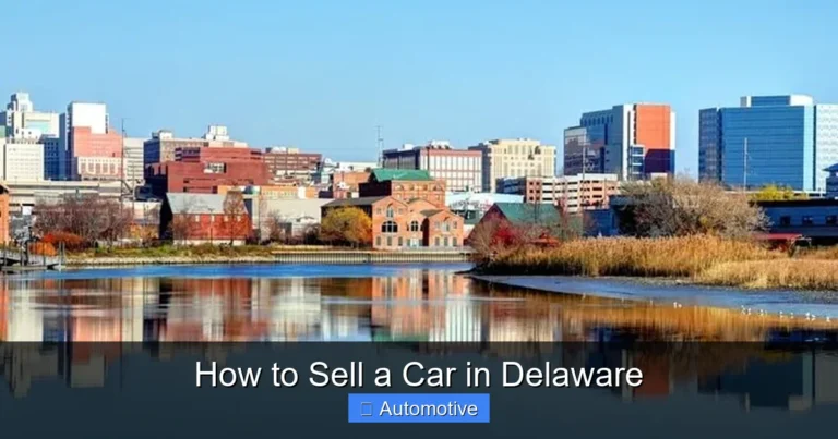 How to Sell a Car in Delaware