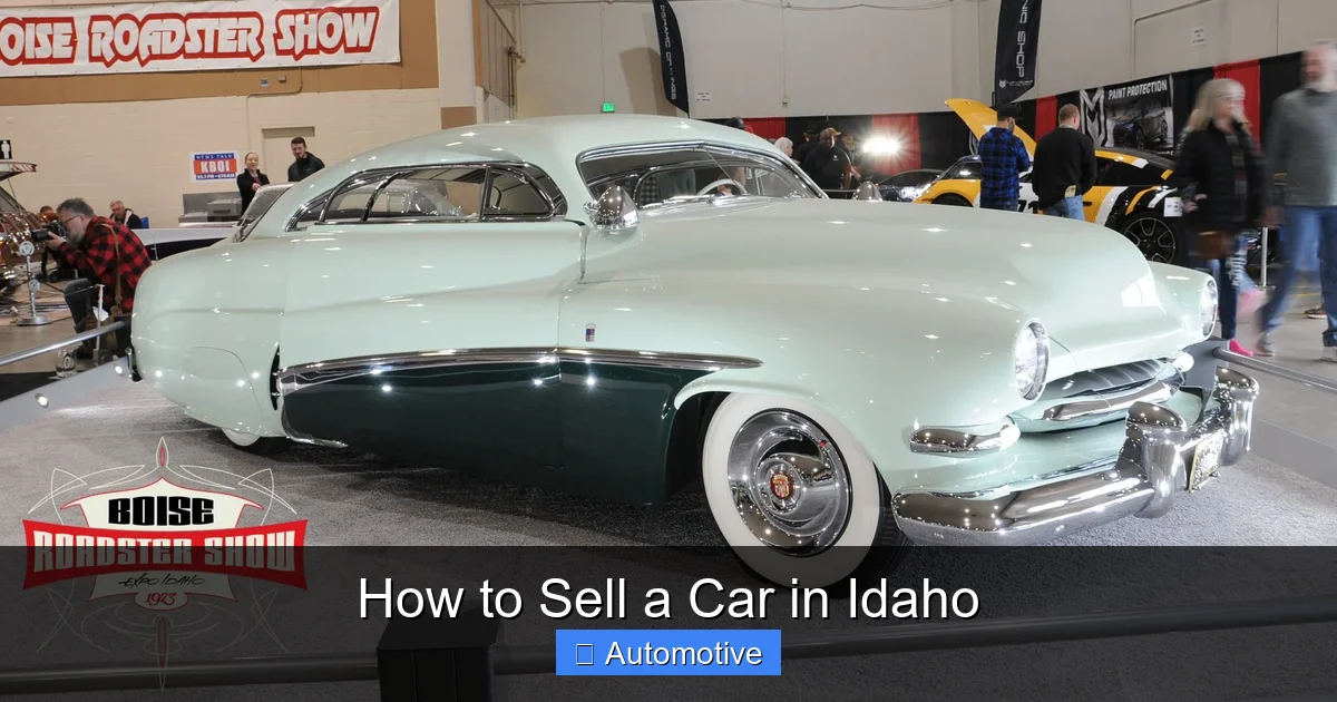 How to Sell a Car in Idaho