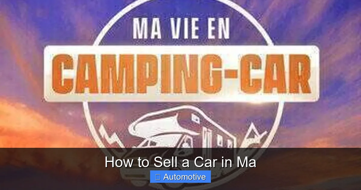 How to Sell a Car in Ma