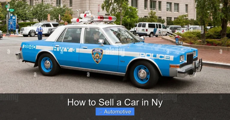 How to Sell a Car in Ny