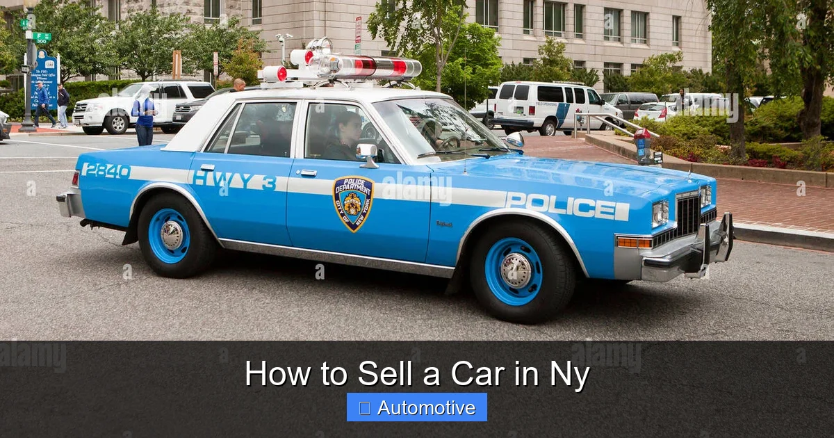 How to Sell a Car in Ny