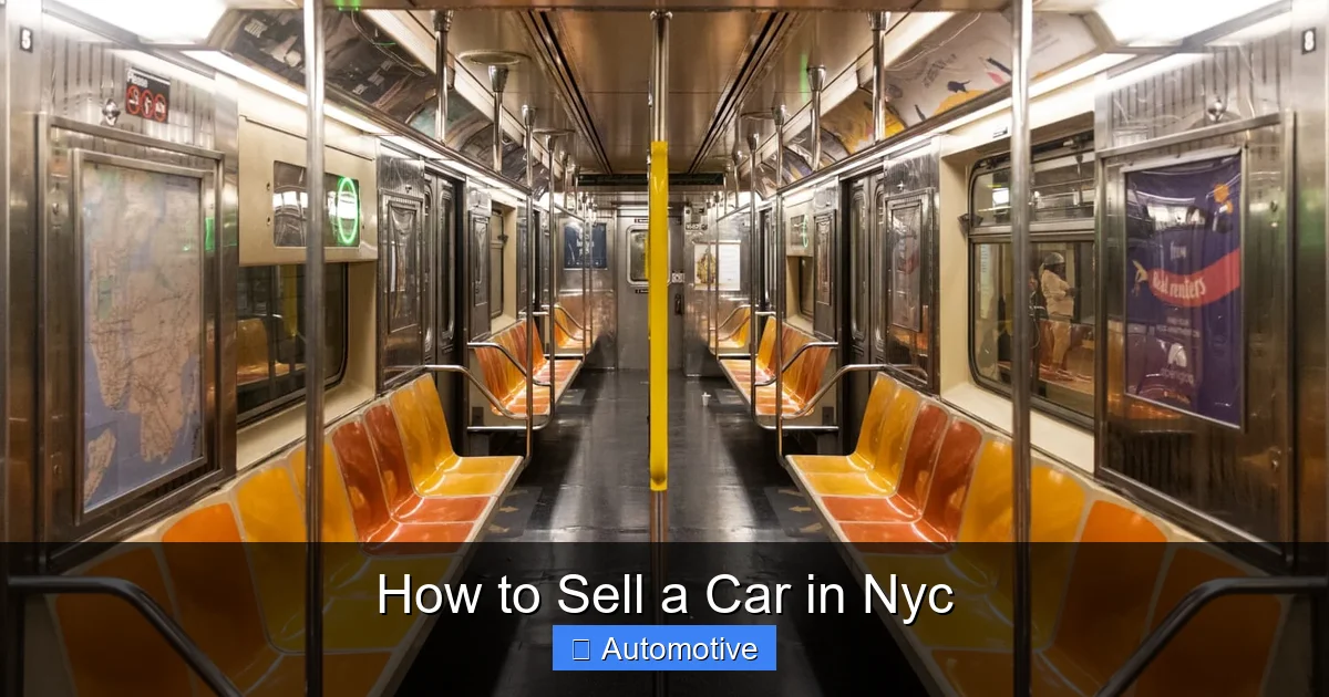 How to Sell a Car in Nyc