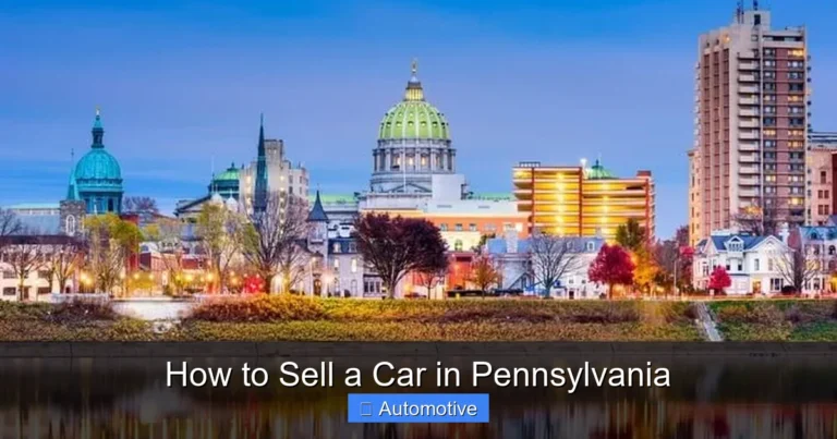 How to Sell a Car in Pennsylvania