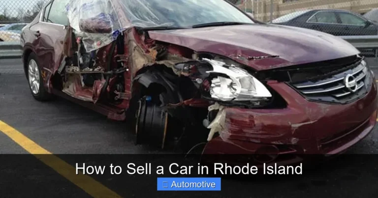 How to Sell a Car in Rhode Island