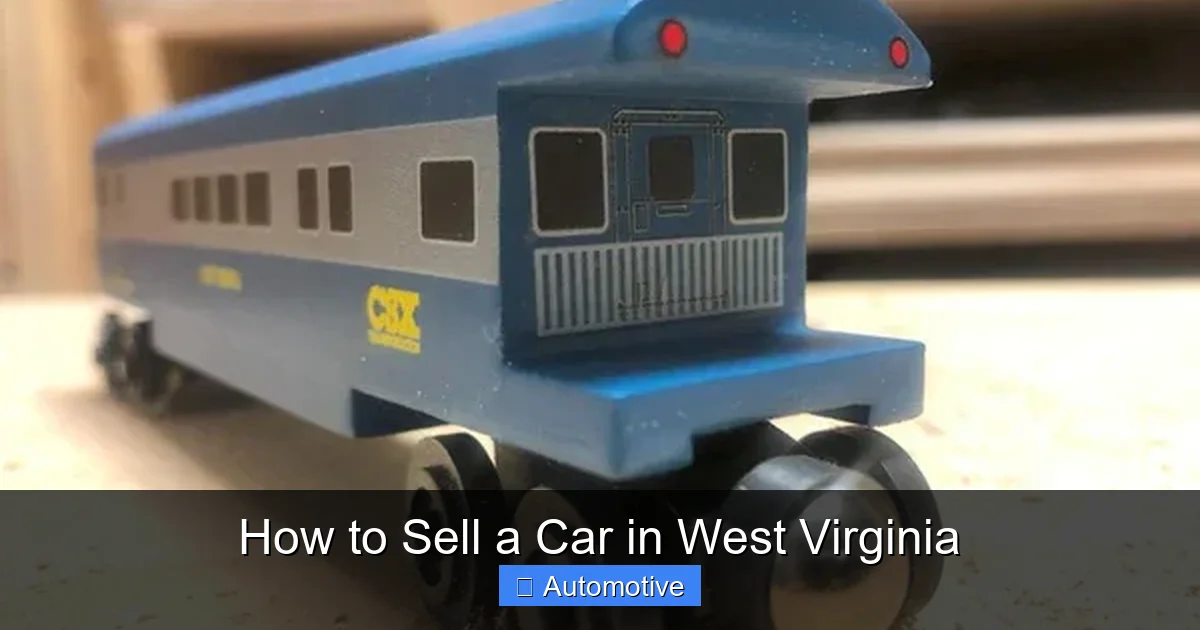 How to Sell a Car in West Virginia